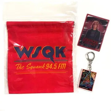 기묘한 이야기 복조리 키링 클리어 카드 WSQK