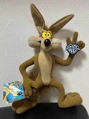 와일리 코요테 루니툰 워너 브라더스 봉제 인형 90s