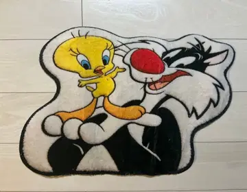오늘까지 소량 있음 트위티 tweety 실베스터 러그 매트