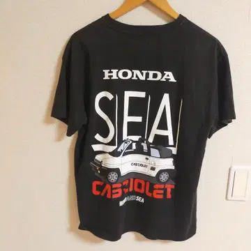 WIND AND SEA HONDA 콜라보 T셔츠 반팔 S 블랙