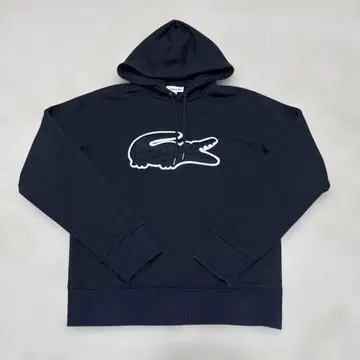 LACOSTE (라코스테) 빅 락 엠블럼 맨투맨 후드티 남성용 M
