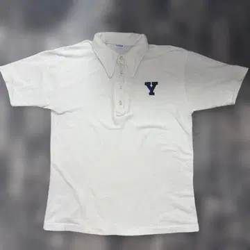 70s Champion 바터택 'YALE' 피케 셔츠
