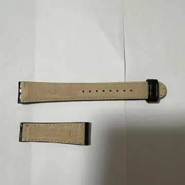SEIKO Grand Seiko 가죽 벨트 19mm 블랙