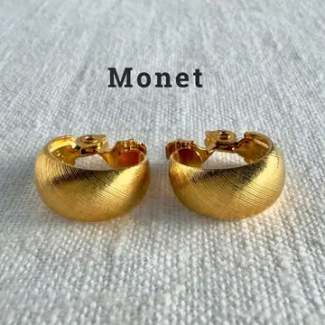 Monet 귀찌 골드 후프 E315
