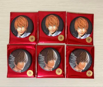 DEATH NOTE 야가미 라이토 캔뱃지