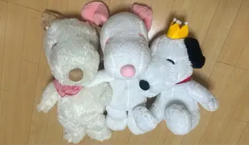 특대형 스누피 봉제 인형 3세트