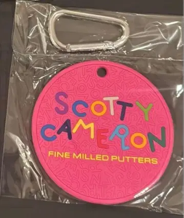 Scotty Cameron 핑크색 퍼팅 디스크 알파벳