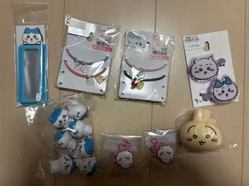 치이카와 하치와레 토끼 모음 머리끈 피규어 스퀴즈