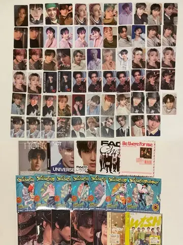 NCT 마크 런쥔 제노 해찬 재민 천러 지성 트레이딩 카드