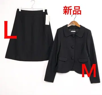 H6171 새상품 블랙 포멀 스커트 수트