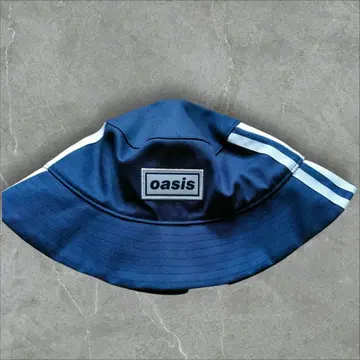 adidas x oasis 버킷 햇 네이비