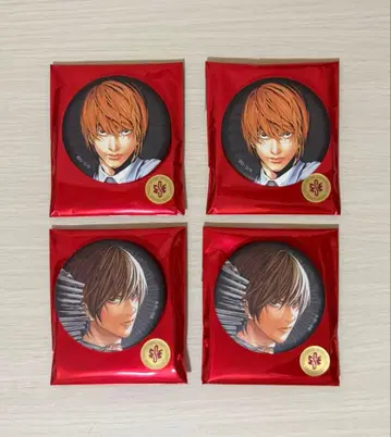DEATH NOTE 야가미 라이토 캔뱃지