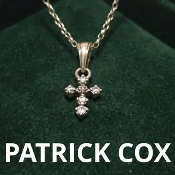 PATRICK COX 목걸이 실버 크로스 패트릭 콕스