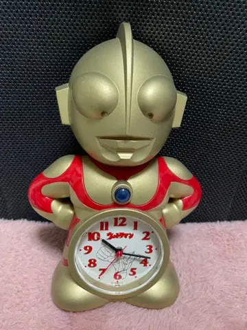 한정판 골드 버전 SEIKO 울트라맨 말하는 알람 시계 츠부라야