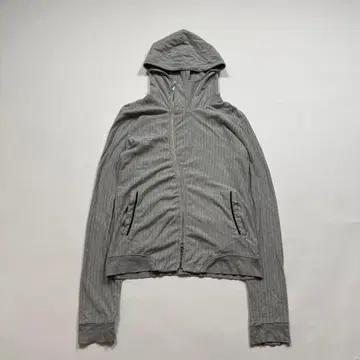 2000s Diagonal zipup ninja hoodie jacket