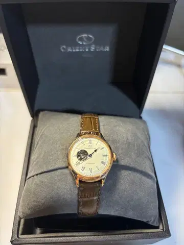 ORIENT STAR 자동 시계 오픈 하트