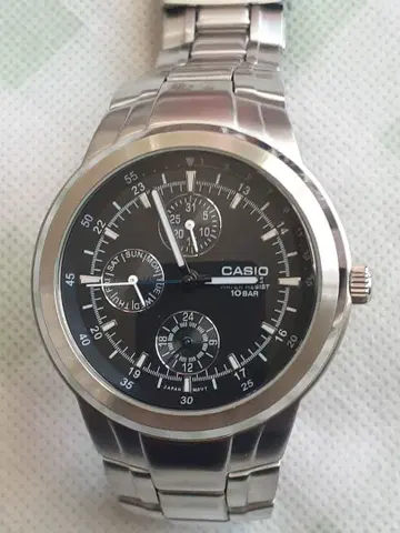 CASIO 손목시계 본체 10BAR 쿼츠