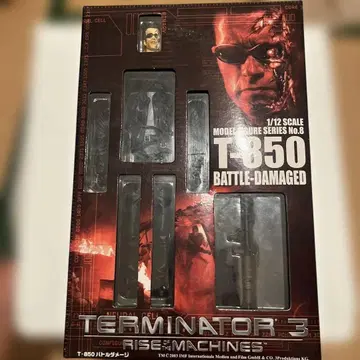 피규어 T-850 터미네이터3 배틀 데미지 1/12 스케일