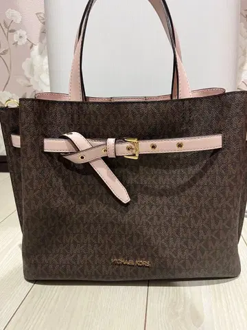 MICHAEL KORS 모노그램 핸드백