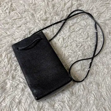 [ 새상품급 ] aeta 2way 가죽 숄더 토트백 블랙 xs