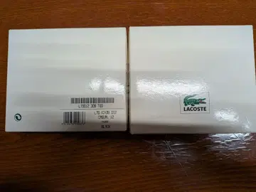LACOSTE 캐주얼 12 지갑 블랙