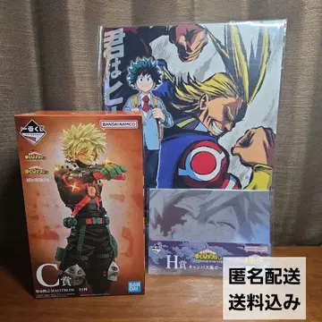 제일복권 나의 히어로 아카데미아 C상 바쿠고 카츠키 피규어 외 2종