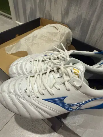 MIZUNO 모렐리아 네오 4 24.0cm 화이트 블루