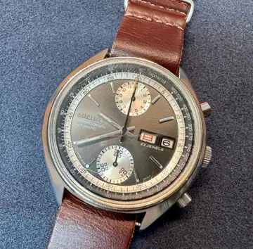 SEIKO 6138-8000 크로노그래프 자동 와인딩 역 팬더