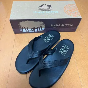 ISLAND SLIPPER 샌들 블랙 새상품급 28cm