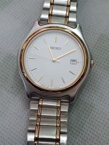SEIKO 손목시계 쿼츠 콤비 컬러 본체