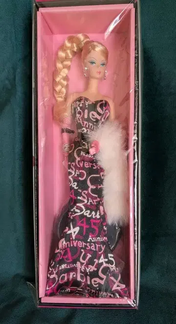 45주년 기념일 Barbie 실크스톤