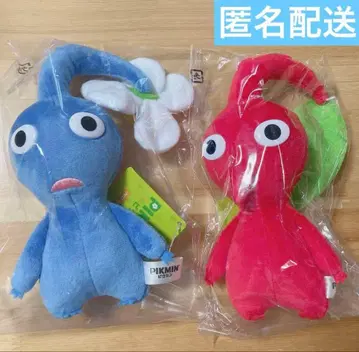 피크민 봉제 인형 삼영무역 파랑 빨간색