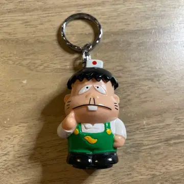 새상품급 오소마츠 군 하타보 키링 마스코트 키링 쇼와 레트로