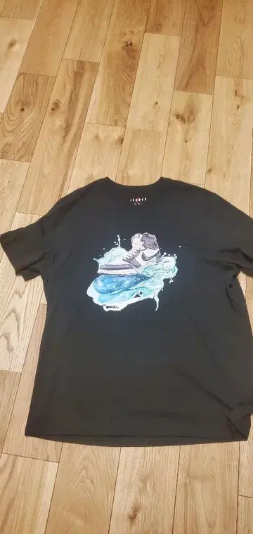 Jordan Brand 그래픽 T셔츠 블랙