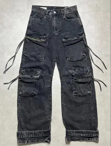 즉시 완판 ZARA 데님 카고 팬츠