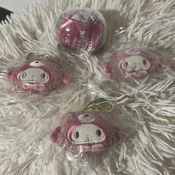 산리오 어디든지 봉제 인형 참 마이멜로디 4개
