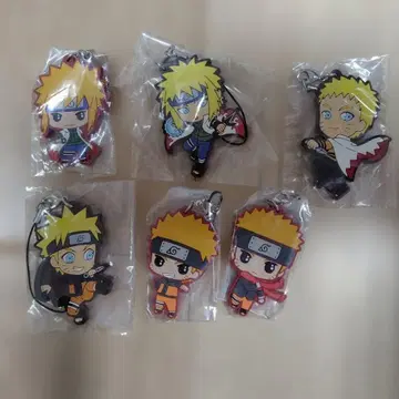 NARUTO 러버 스트랩 6세트