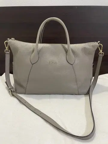 FURLA 2way 토트백 그레이