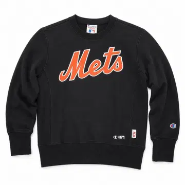 할인 Champion MLB Mets 리버스 위브 맨투맨 S