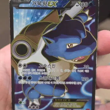 포켓몬카드 거북왕 EX SR XY1