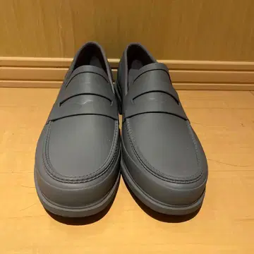 HUNTER 레인 로퍼 네이비