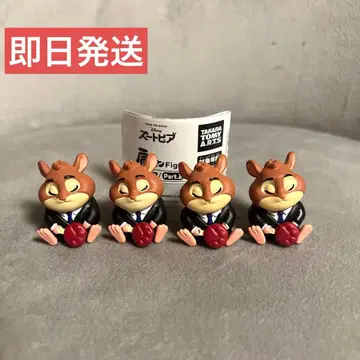 캡슐 토이 주토피아 어깨 쿵 Fig 레밍의 비즈니스맨 4세트