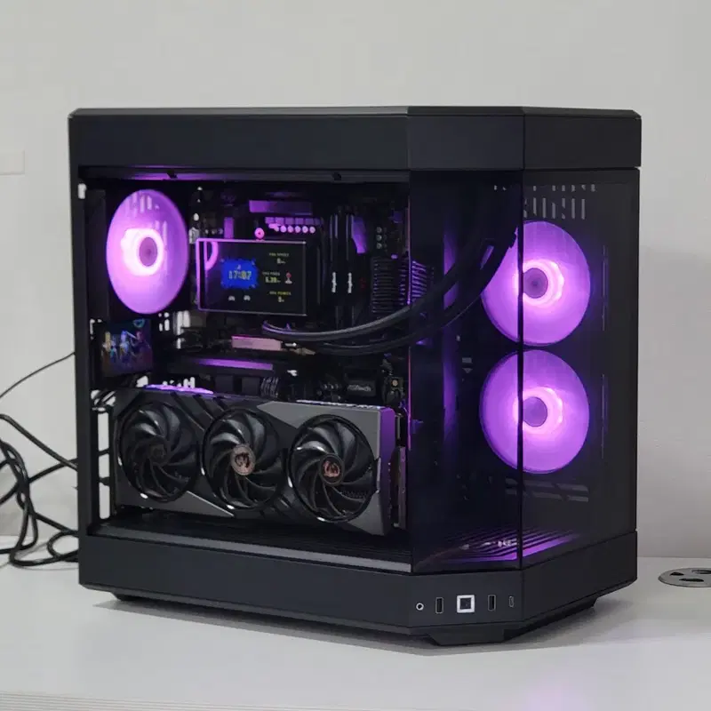 270K PLUS 4070Ti 32GB 작업용 게이밍 컴퓨터 본체 배그