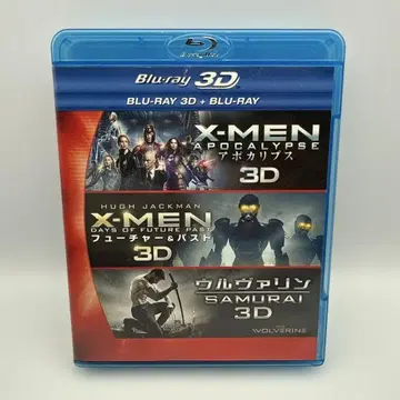 엑스맨 블루레이 BOX 3D 2D [ 6매입 ]