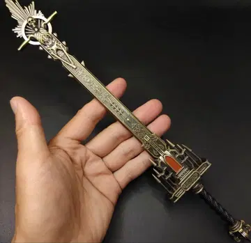 엘든 링 황금의 묘표 메탈 소드 검 미니어처 금속제 30cm