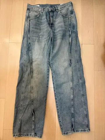 ZARA 데님 팬츠 와이드 레그 EUR38