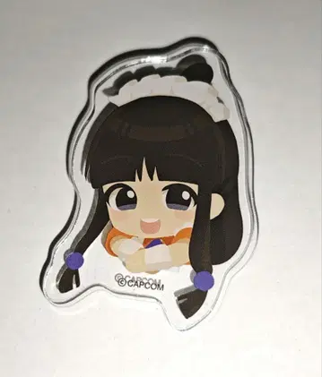 역전재판 아야사토 마요이 안아주기 클립 캡콤 카페