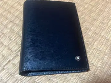 MONTBLANC 몽블랑 명함지갑 카드 케이스 블랙 펜 케이스