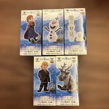 겨울왕국 월드 컬렉터블 피규어 디즈니 캐릭터