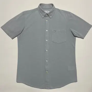 LACOSTE 라코스테 쿨맥스 블렌드 사슴 무늬 스트레치 셔츠 남성용 S
